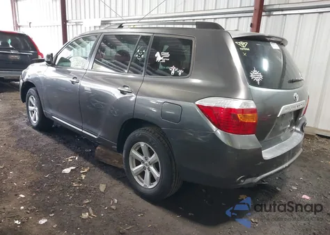 2010 Toyota Highlander Base V6 from USA, damaged, VIN 5TDBK3EH6AS035837